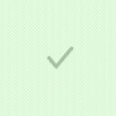 A Blue Check Mark Icon On A Green Background . GIF