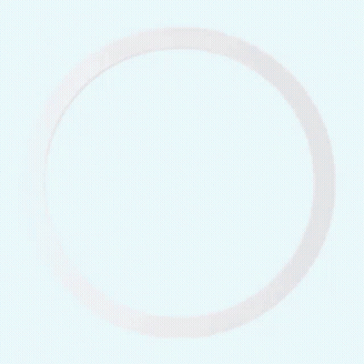 A Blue Circle With A White Arrow In The Middle GIF