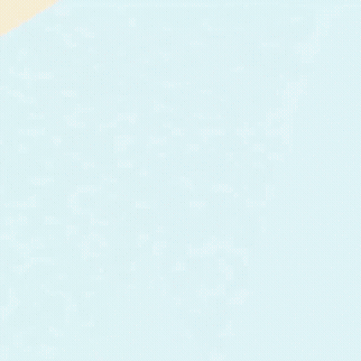 A Blue Haired Anime Girl Wearing A Pink Cat Hat GIF