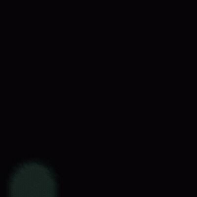 A Blue Light Is Shining Through A Dark Background GIF