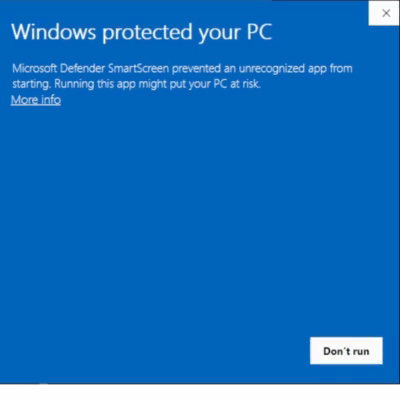 A Blue Screen That Says Windows Protected Your Pc On Top GIF