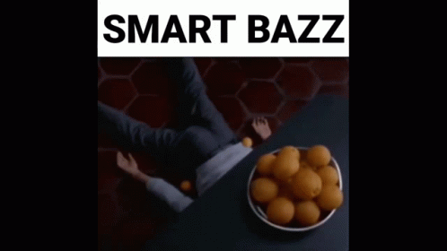 A Blurred Image Of A Bedroom With The Words Smart Bazz On The Bottom GIF