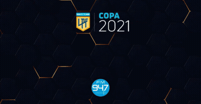 A Blurred Image Of A Black Background With The Words Copa 2021 GIF