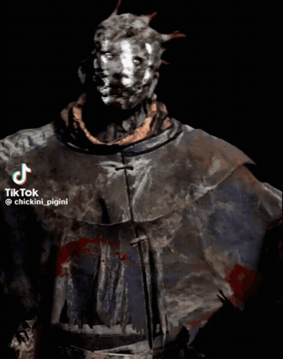 A Blurred Image Of A Man With A Mask On His Face . GIF