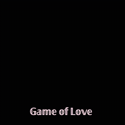 A Blurred Image Of A Man With The Words Game Of Love Below Him GIF