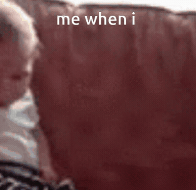 A Blurred Image Of A Person Laying Down With The Words Me When I On The Bottom GIF