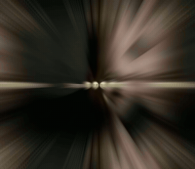 A Blurred Image Of A Person 'S Face With A Light Coming Out Of The Middle GIF