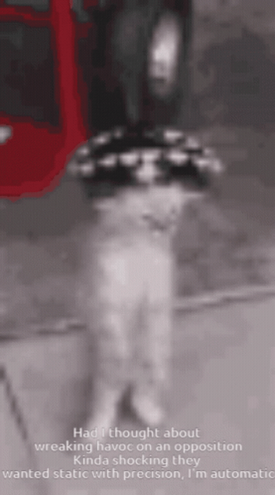 A Blurred Image Of A Person With The Words Had I Thought GIF