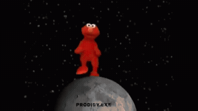 A Blurred Image Of A Red Background With A Gold Circle In The Middle GIF