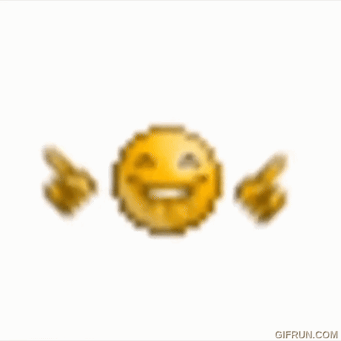 A Blurred Image Of A Yellow Smiley Face With Three Wings Flying Around It . GIF