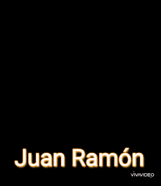 A Blurred Image Of Juan Ramon In Orange GIF