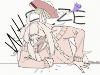 A Blurry Drawing Of A Person With The Word Ze On The Bottom Right GIF