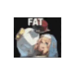 A Blurry Picture Of A Man Holding A Woman With The Word Ta7 Written On It . Sticker