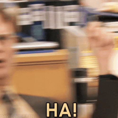 A Blurry Picture Of A Man With The Word Hai Written In The Corner GIF