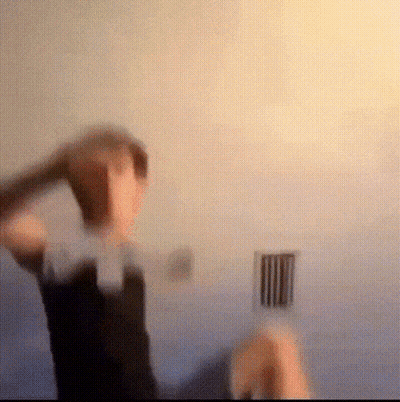 A Blurry Picture Of A Person Holding A Microphone That Says Nct GIF