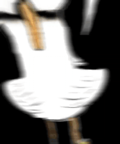 A Blurry Picture Of A Person In A White Dress With A Tie . GIF