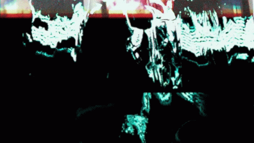 A Blurry Picture Of A Person 'S Face With A Few Lines On It GIF