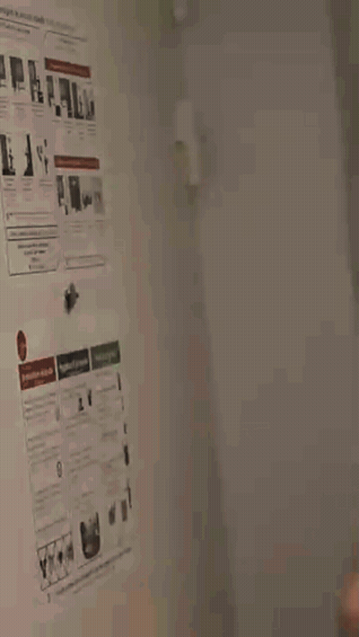 A Blurry Picture Of A Person 'S Face With A White Shirt On GIF