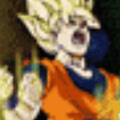 A Blurry Picture Of A Person 'S Face With A Yellow Shirt On GIF