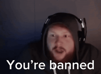 A Blurry Picture Of A Person 'S Face With The Words Get Out Written In White GIF