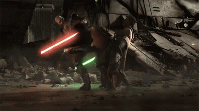 A Blurry Picture Of A Person With A Green Light Coming Out Of Their Hand GIF