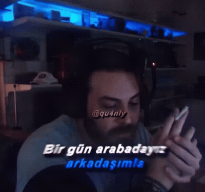A Blurry Picture Of A Person With The Hashtag @ Qu4nly On The Bottom GIF