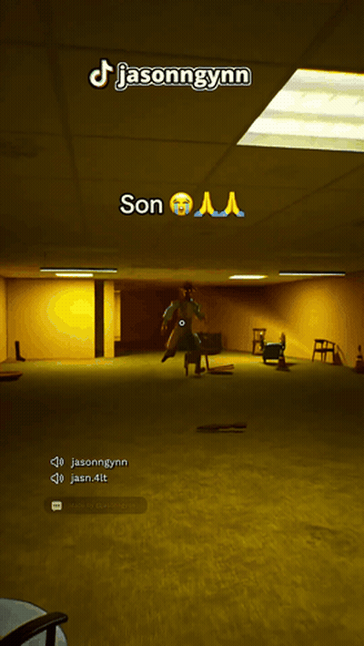 A Blurry Picture Of A Person With The Name Jasonngynn On The Top GIF