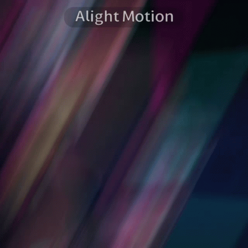 A Blurry Picture Of A Person With The Words Alight Motion Above Them GIF