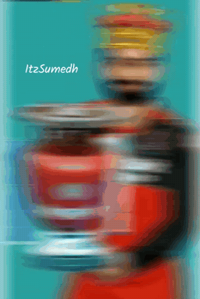 A Blurry Picture Of A Person With The Words Itzsumedh On The Bottom Right GIF