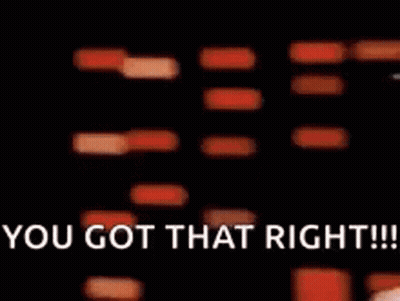 A Blurry Picture Of A Person With The Words `` You Got That Right '' Written On It . GIF