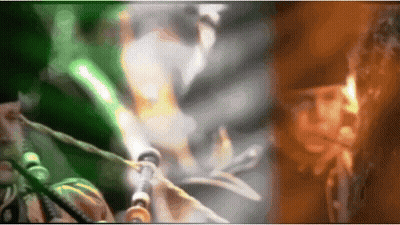 A Blurry Picture Of A Plant With A Green And Brown Background GIF
