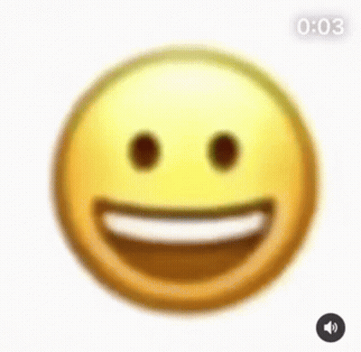 A Blurry Picture Of A Smiley Face With A Camera Behind It . GIF