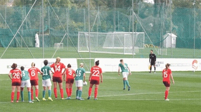 A Blurry Picture Of A Soccer Game With The Number 10 On The Back Of A Player 'S Jersey GIF