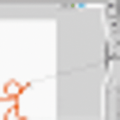 A Blurry Picture Of A Windows Logo On A Blue Background . GIF