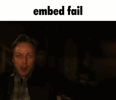 A Blurry Picture Of A Woman With The Words Embed Fail Below It GIF