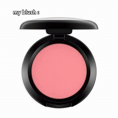 A Blush With A Picture Of A Man In It And The Words My Blush 8 Below It GIF