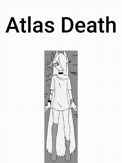 A Book Called Atlas Death Has A Drawing Of A Person In A Coffin On The Cover GIF