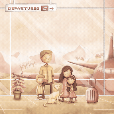 A Book Called Departures When Mum Travels By Kristoffer James Guden GIF
