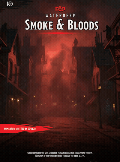 A Book Called Smoke And Bloods Has A Lightning Bolt On The Cover Of It GIF