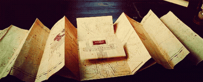 A Book Is Open To A Page That Says " Harry Potter " GIF