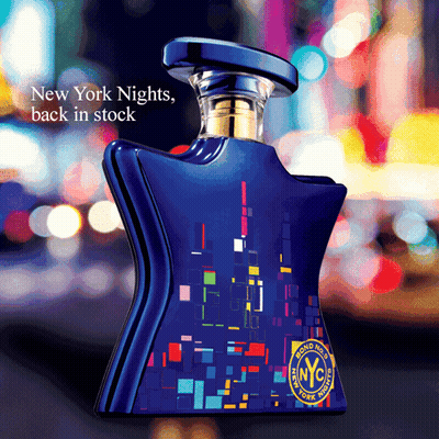 A Bottle Of Bond No.9 New York Nights Perfume GIF
