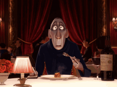 A Bottle Of Chateau Blanc Wine Sits On A Table GIF