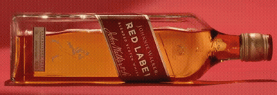 A Bottle Of Johnnie Walker Red Label Scotch Whisky GIF
