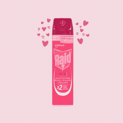 A Bottle Of Raid Insecticida Mata Mosquitoes Y Zancudos GIF