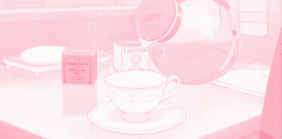 A Box Of Buckmore Tea Sits Next To A Cup GIF