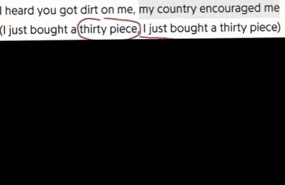 A Box Of Chicken Nuggets With The Words I Heard You Got Dirt On Me GIF