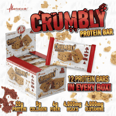 A Box Of Crumbly Protein Bars Contains 12 Protein Bars In Every Box GIF