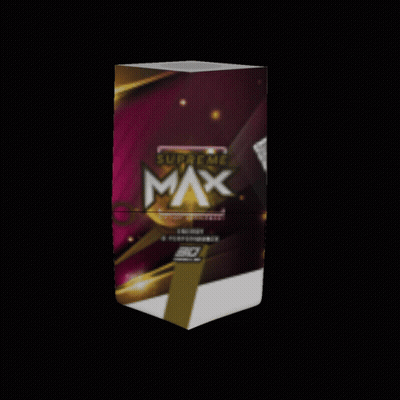 A Box That Says Supreme Max On The Front GIF