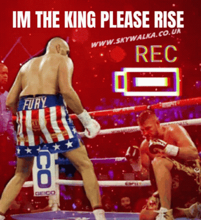 A Boxing Match Is Being Recorded By Skywalka.co.uk GIF