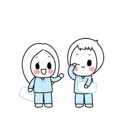 A Boy And A Girl Are Standing Next To Each Other And Talking . Sticker